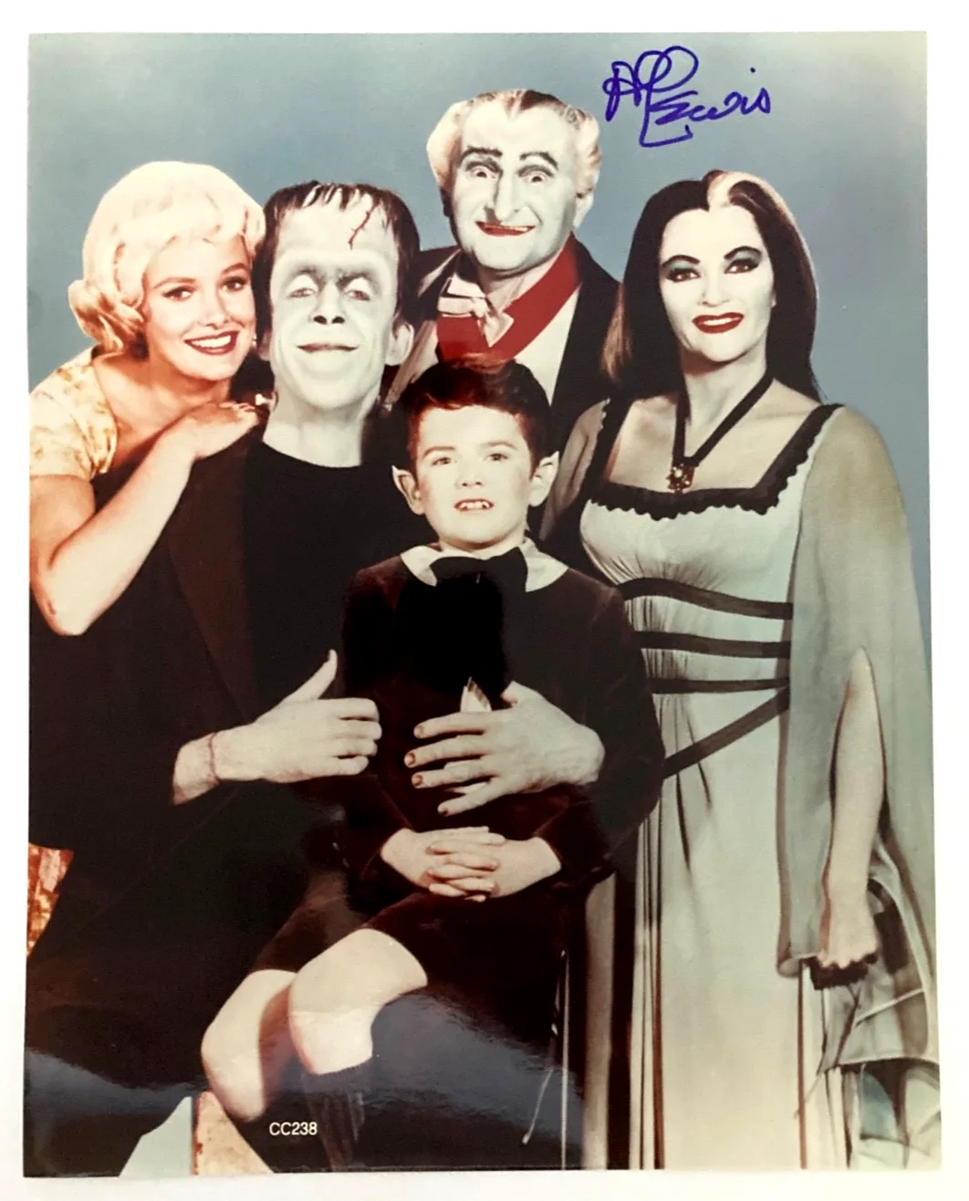 Al Lewis — Autographed IN PERSON "Grandpa Munster" AL LEWIS ~The Munsters 8x10 Color Photo