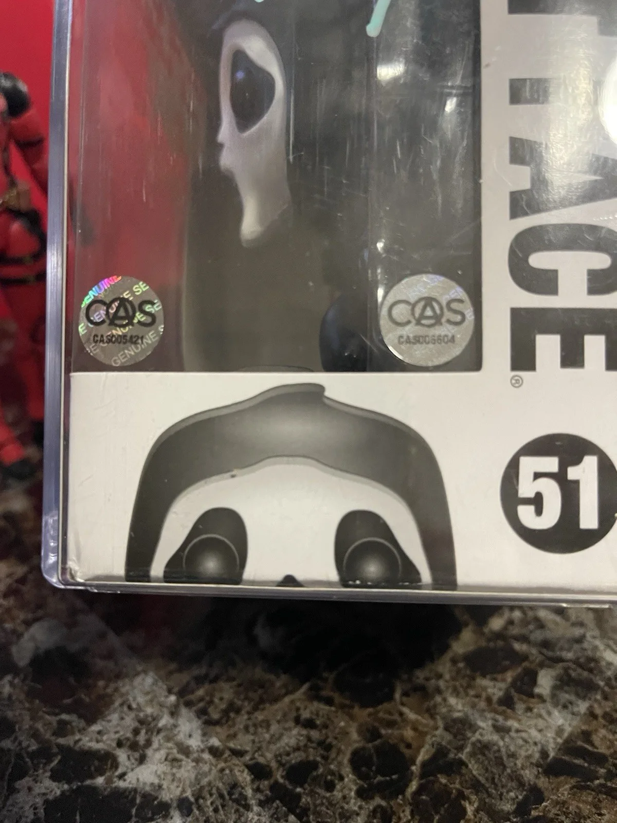Skeet Ulrich, Jamie Kennedy — Funko Pop Scream Ghost Face #51 Signed by Skeet Ulrich Jamie Kennedy CAS Auth, image 5