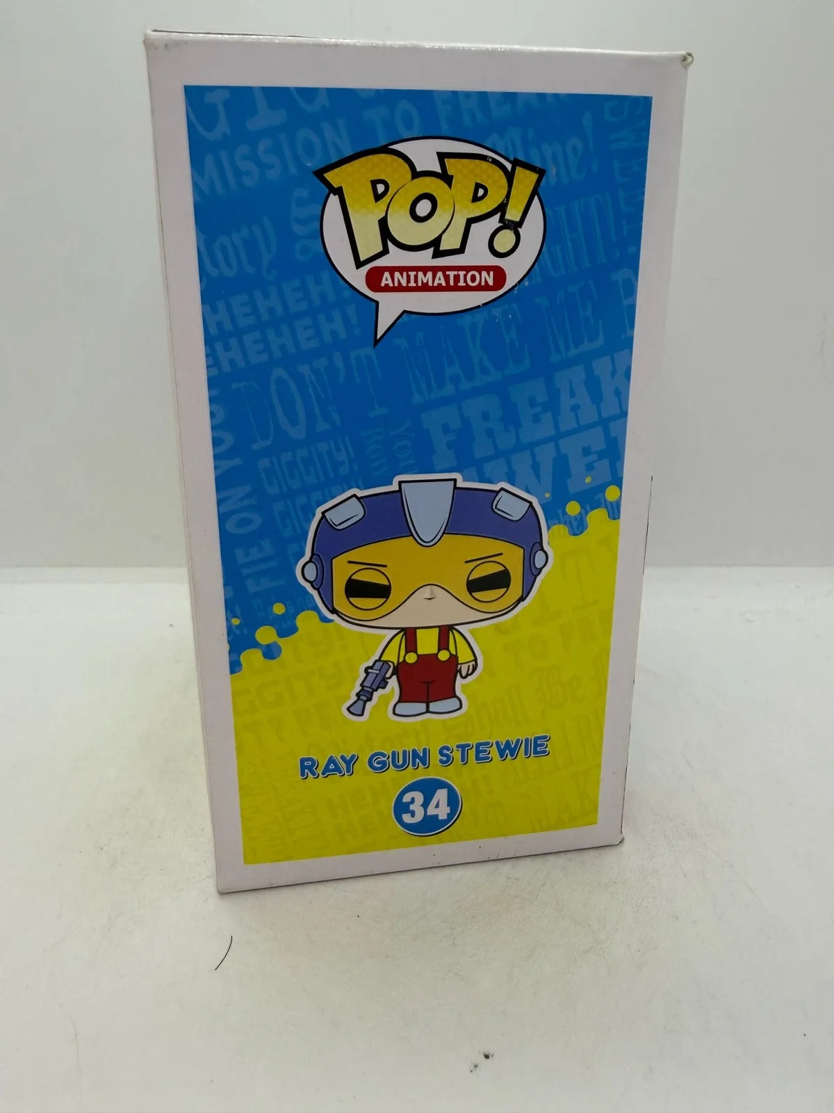 Seth MacFarlane Signed Ray Gun Stewie Funko Pop Family Guy #34 ACOA, изображение 3