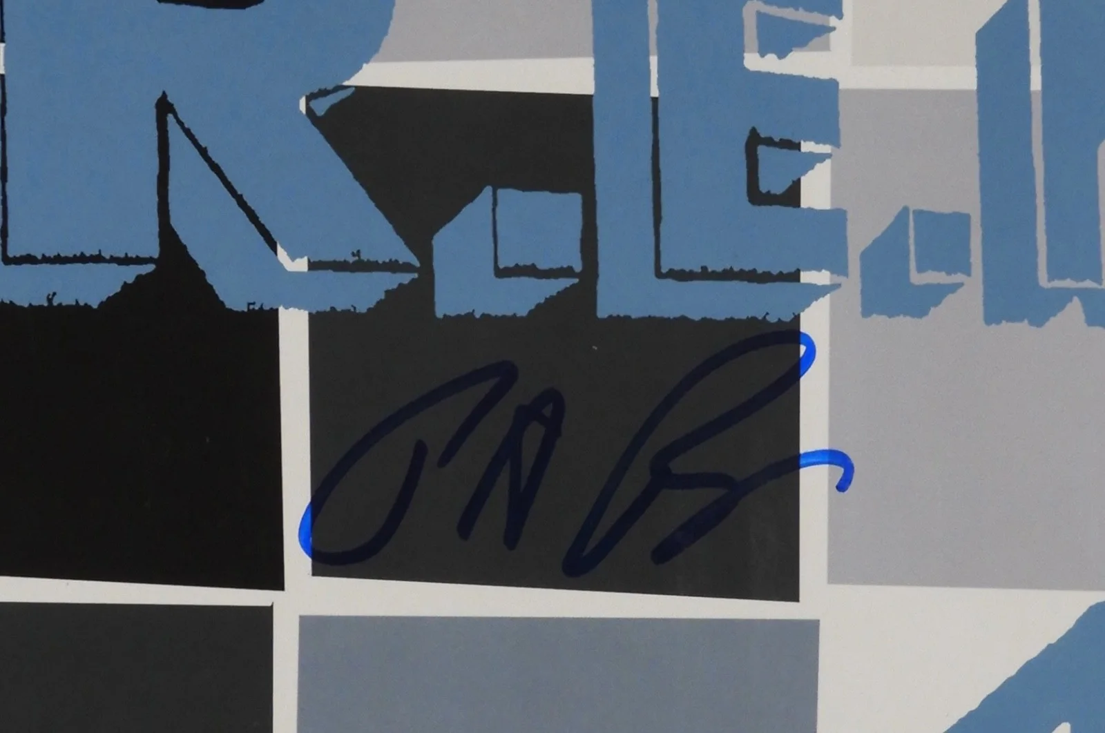 R.E.M. JSA Signed Autograph Record Album Vinyl Up Michael Stipe + REM, image 3