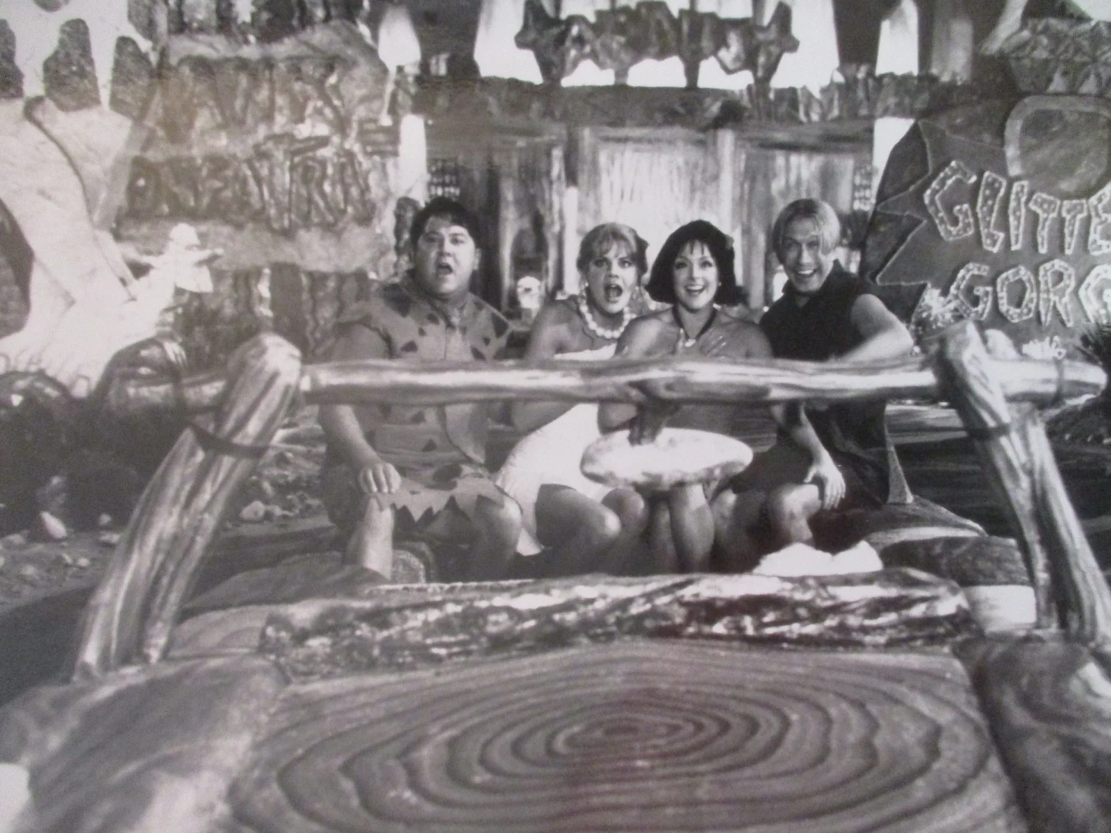 Kristen Johnston/Jane Krakowski(THE FLINTSTONES IN VIVA ROCK VEGAS)2000 BW Photo, изображение 2