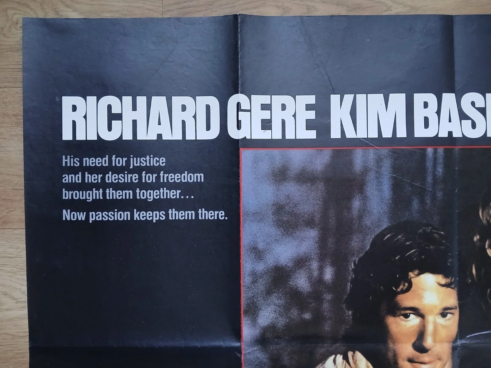 NO MERCY (1986) original UK quad poster - Richard Gere, Kim Basinger, изображение 2