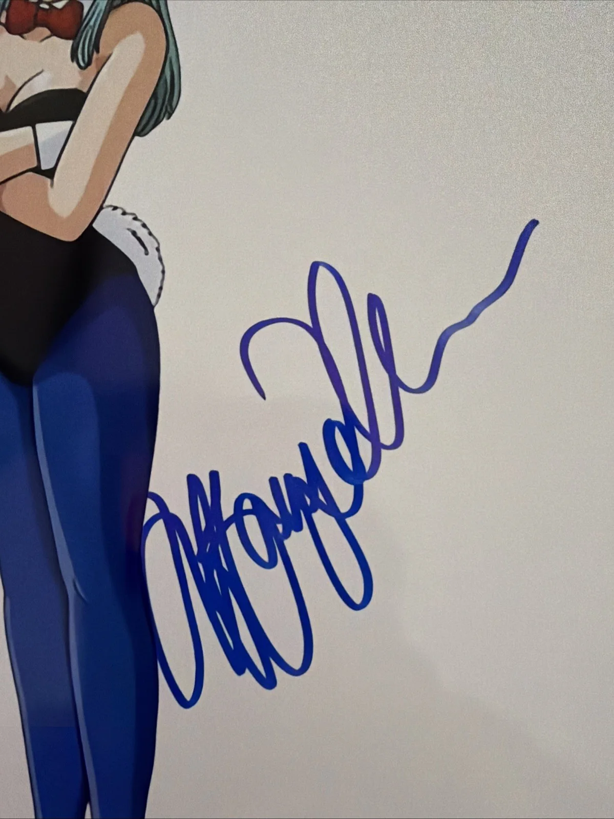 Tiffany Vollmer — Tiffany Vollmer Dragon Ball Bulma 8 X 10 Autographed Photo with COA, изображение 4