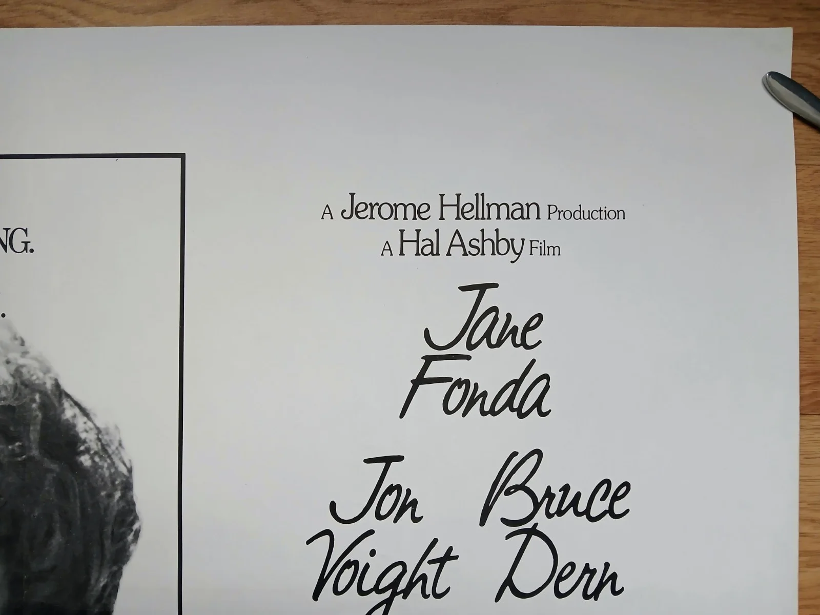 COMING HOME (1978) original UK quad movie poster - Jane Fonda, Jon Voight, изображение 3