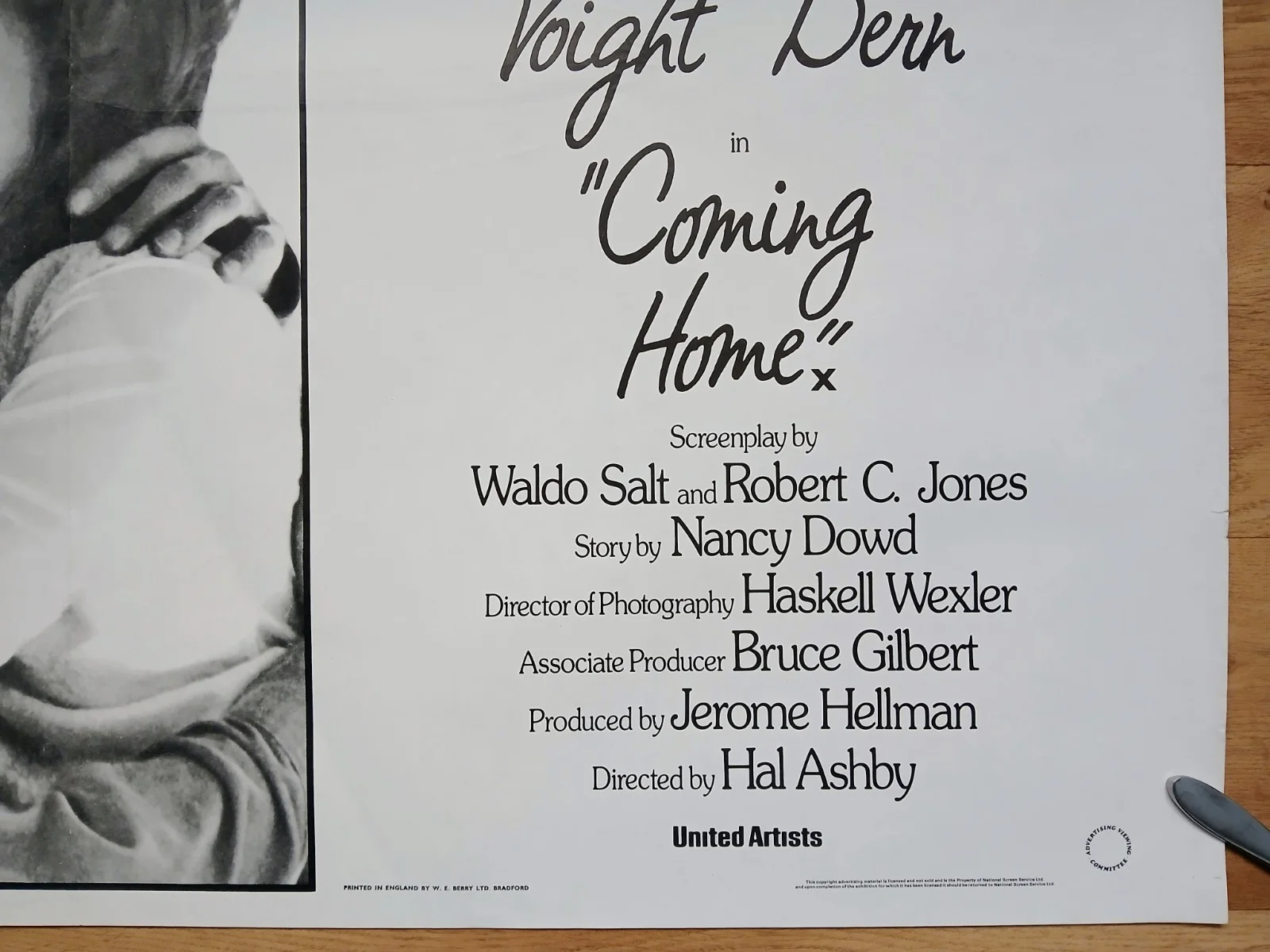 COMING HOME (1978) original UK quad movie poster - Jane Fonda, Jon Voight, изображение 5