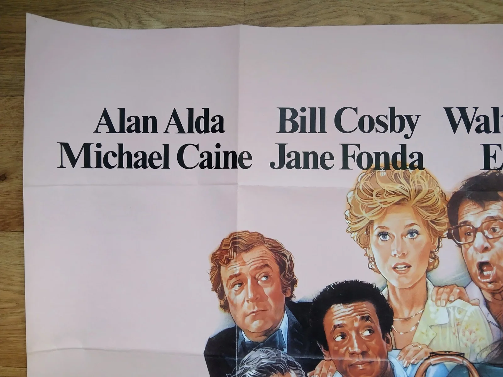 CALIFORNIA SUITE (1978) original UK quad poster - Alan Alda, Michael Caine, image 2