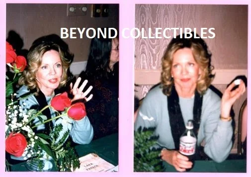 LARA PARKER — VINTAGE - LARA PARKER DARK SHADOWS ANGELIQUE AUTOGRAPH B&W PHOTO 1999 + CANDIDS, изображение 2