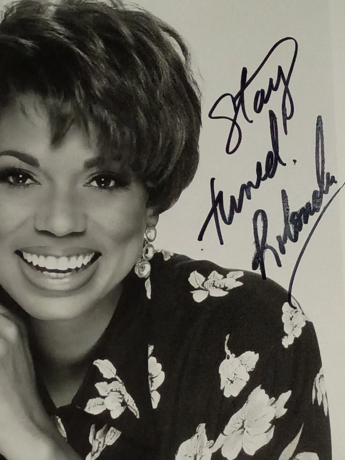 Rolonda Watts Signed Autographed 8x10 Photo To James, изображение 2