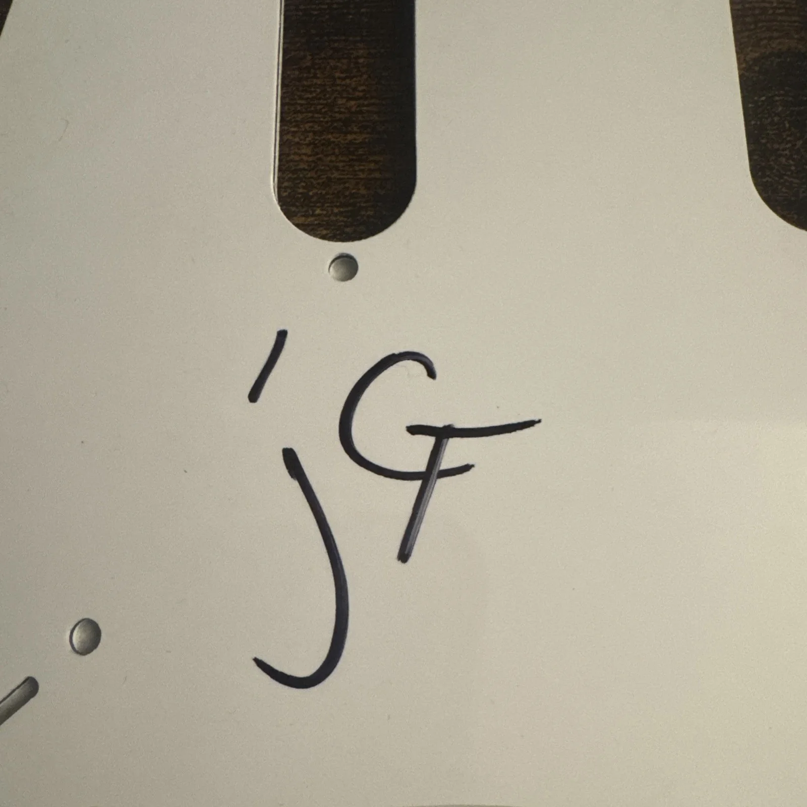 Jeremiah Fraites Signed Strat Pickguard The Lumineers Beckett Coa, изображение 4