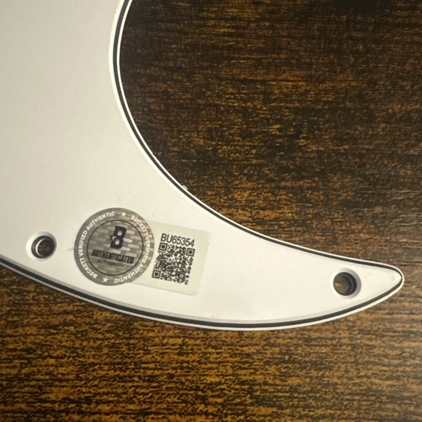 Jeremiah Fraites Signed Strat Pickguard The Lumineers Beckett Coa, изображение 5