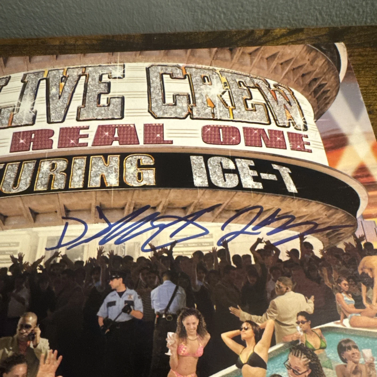 Dj Mr Mixx 2 Live Crew Ice T Signed The Real One Vinyl Beckett Coa, image 3