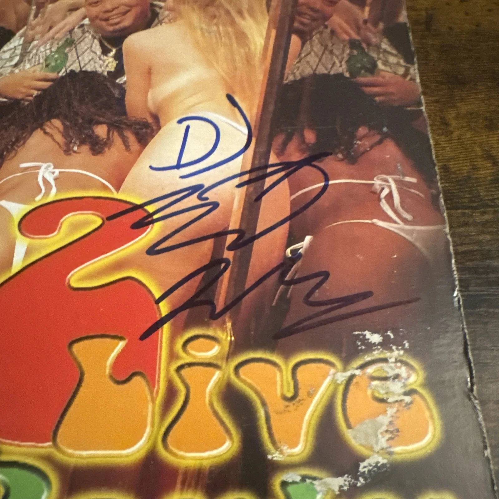 Dj Mr Mixx 2 Live Crew Signed 2 Live Party Vinyl Beckett Coa, изображение 3