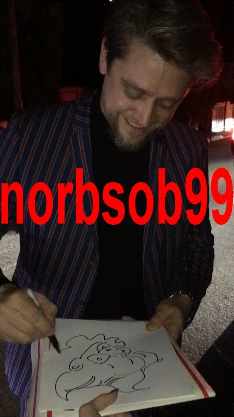 Andy Muschietti — ANDY MUSCHIETTI SIGNED IT PENNYWISE ORIGINAL SKETCH w/EXACT PROOF & BECKETT COA, изображение 3
