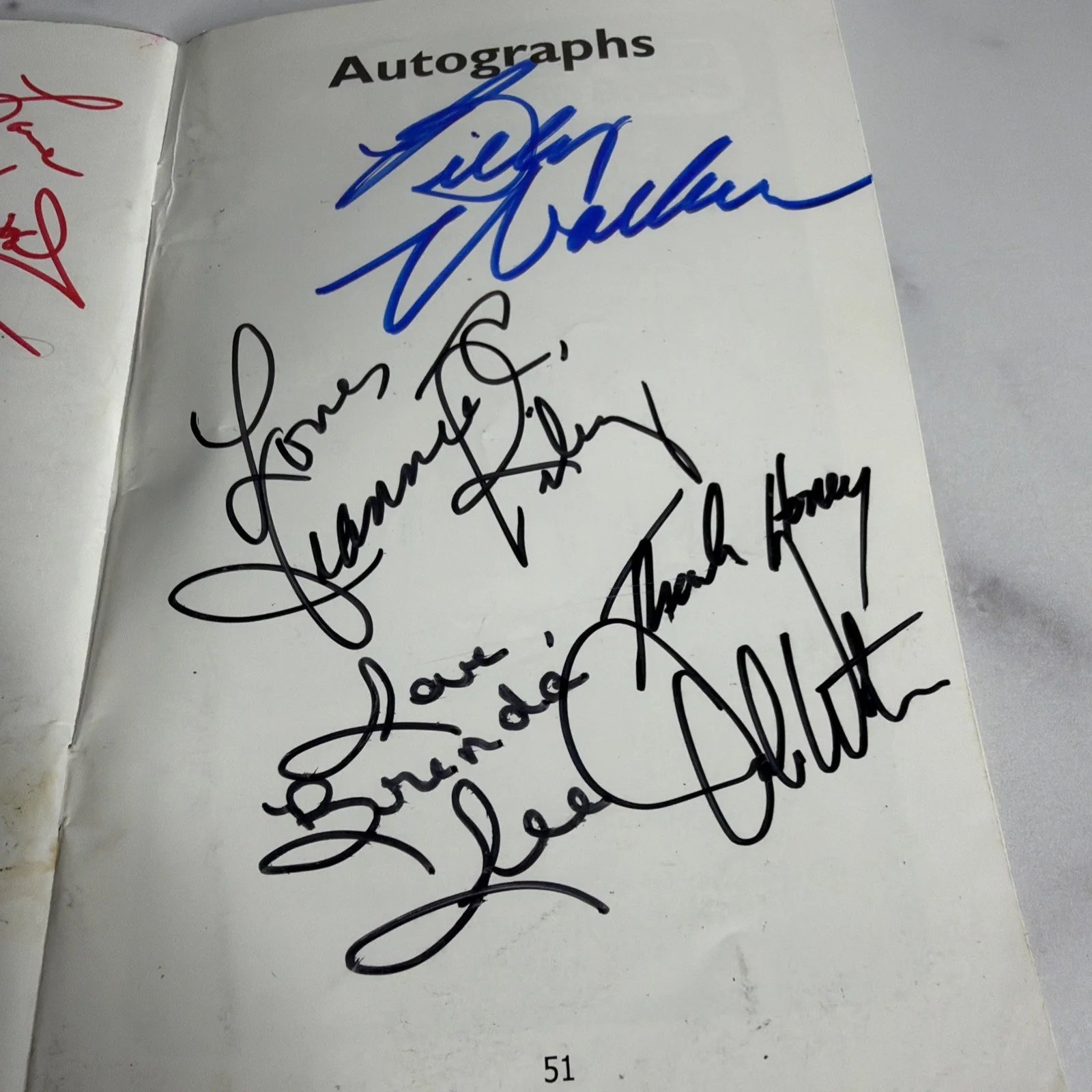 Golden Voice Awards Program SIGNED Brenda Lee Goldie Hill Billy Walker Jan Howar, image 4