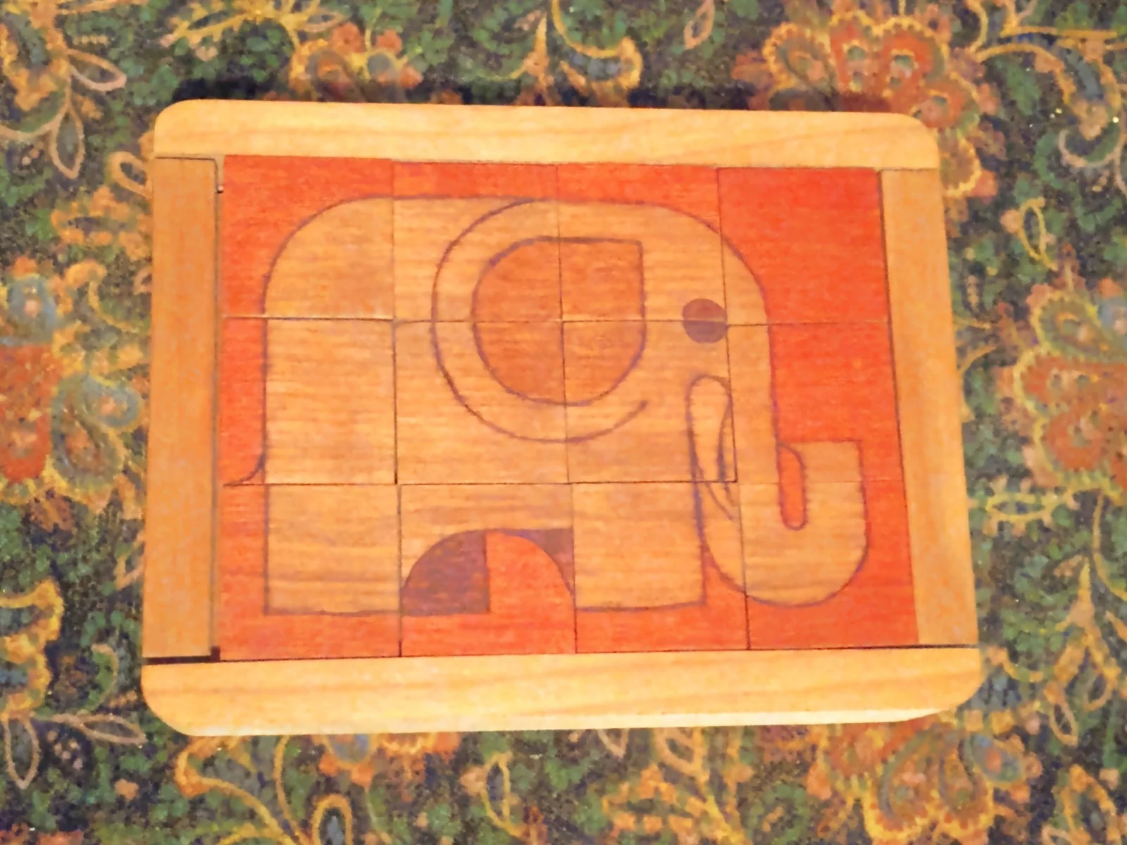 Z.Djingy-z.moc — AUTOGRAPHED [-{ Andblock Curio }-] Variety Arrange Tile Puzzle [&] PROTOTYPE SET, image 2