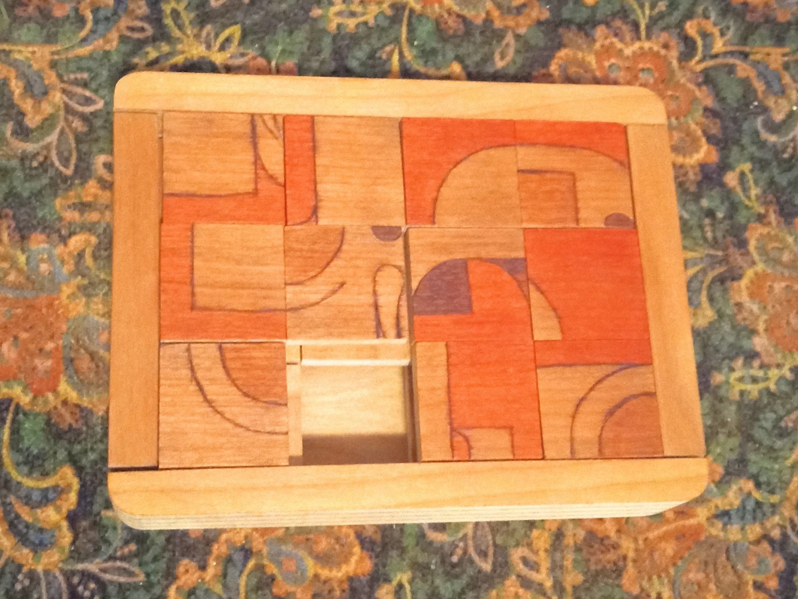 Z.Djingy-z.moc — AUTOGRAPHED [-{ Andblock Curio }-] Variety Arrange Tile Puzzle [&] PROTOTYPE SET, image 5