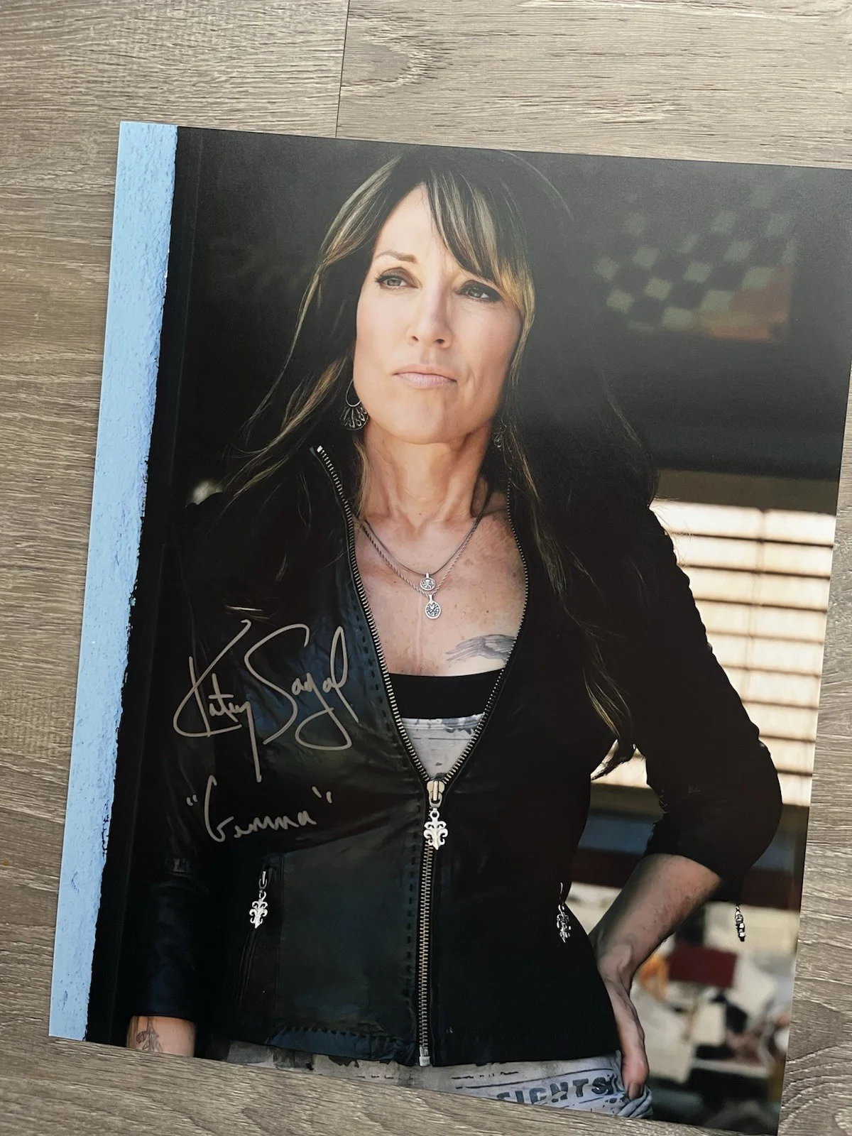 Katey Sagal — Katey Sagal Signed Gemma 11x14 Photo JSA COA Sons Of Anarchy SOA, image 5