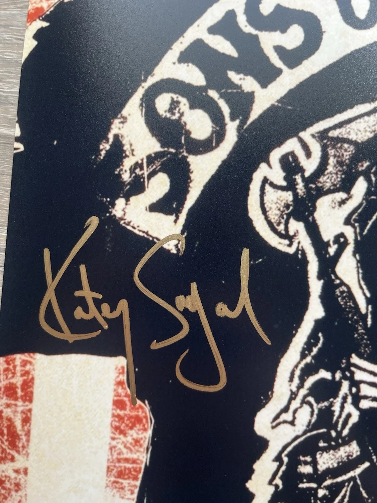 Katey Sagal — Katey Sagal Signed Gemma 11x17 Photo JSA COA Sons Of Anarchy SOA, image 4