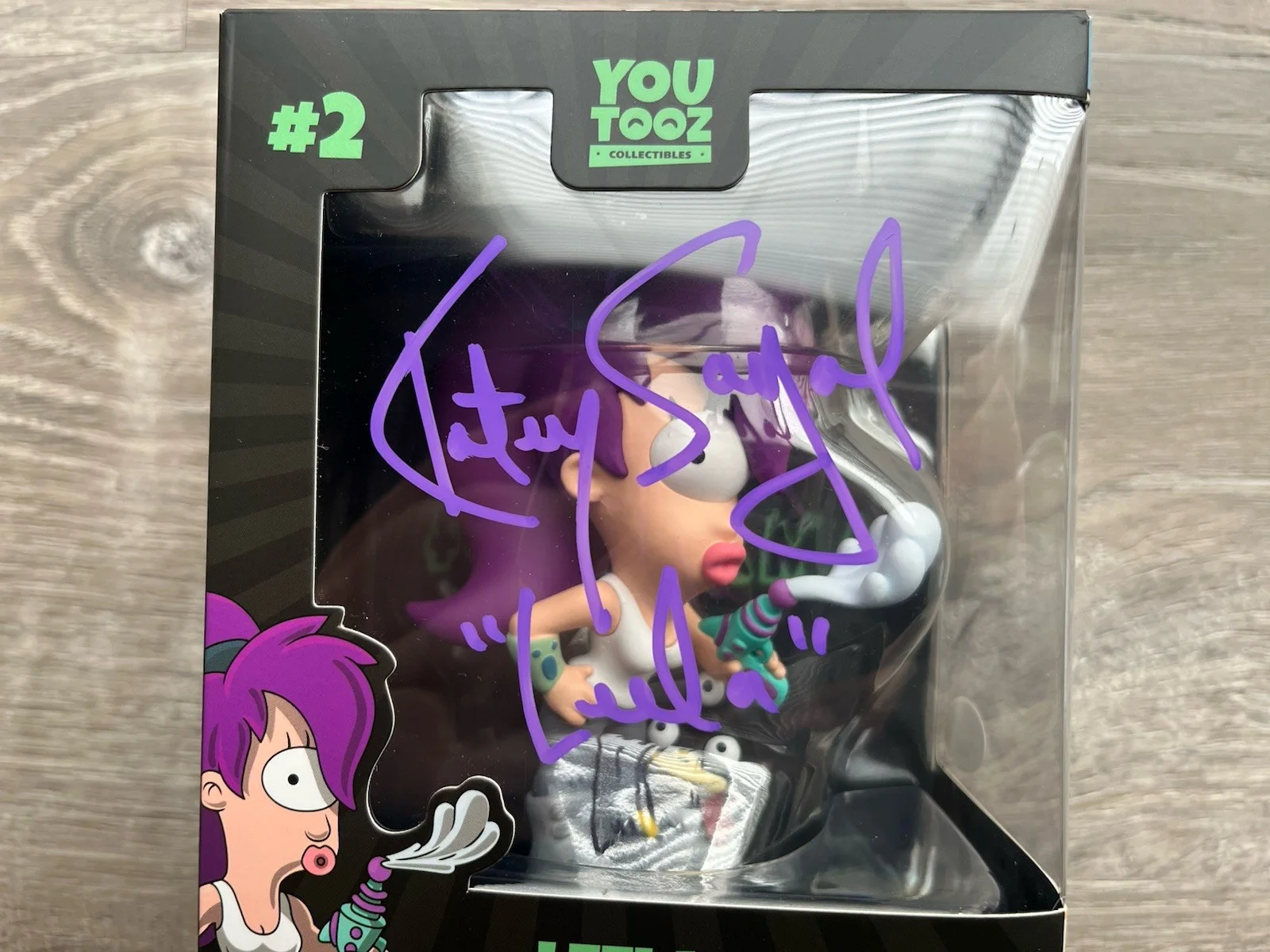 Katey Sagal — Katey Sagal Signed Leela YouTooz Figure JSA COA Futurama, image 4