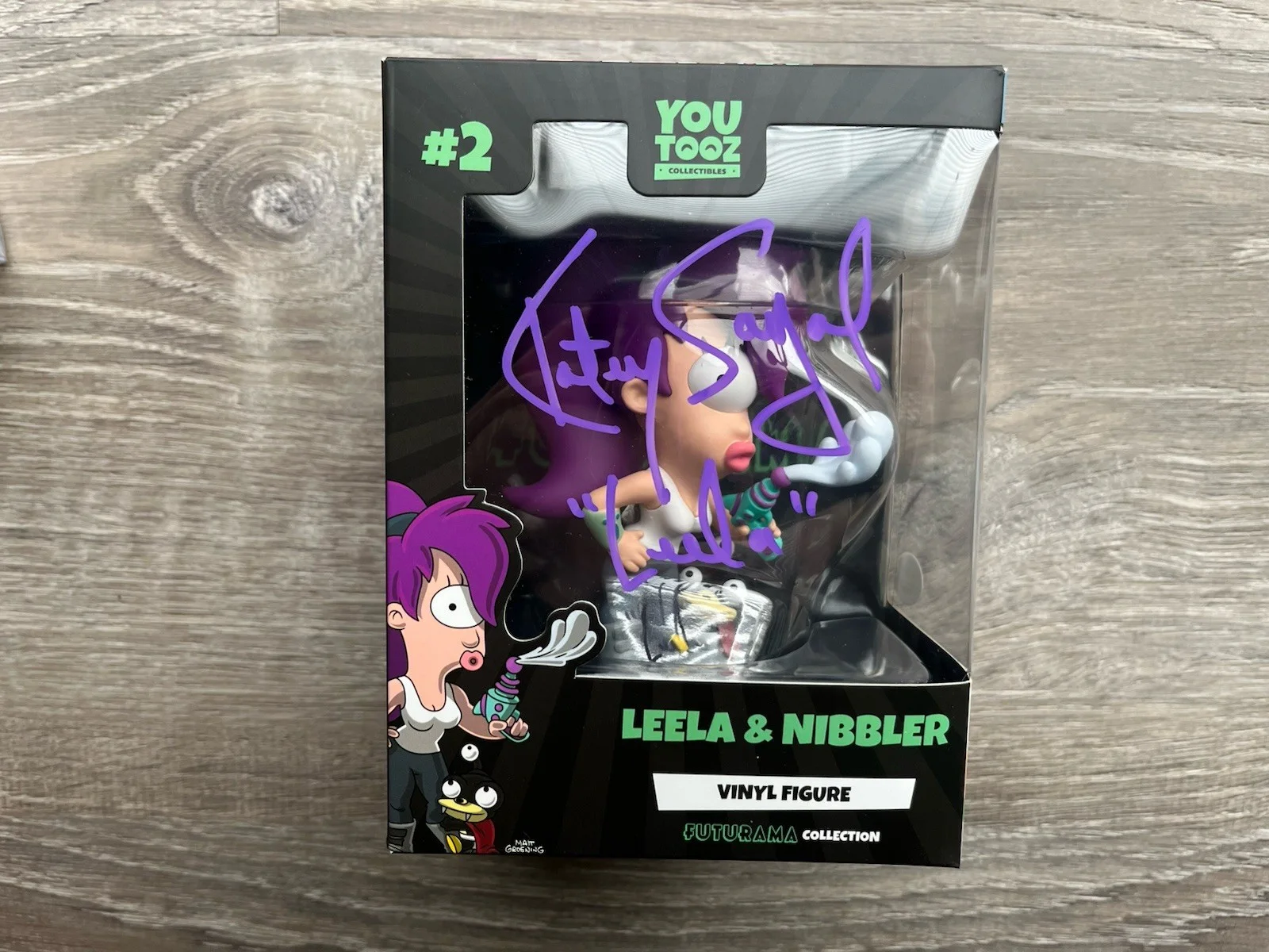 Katey Sagal — Katey Sagal Signed Leela YouTooz Figure JSA COA Futurama, image 5