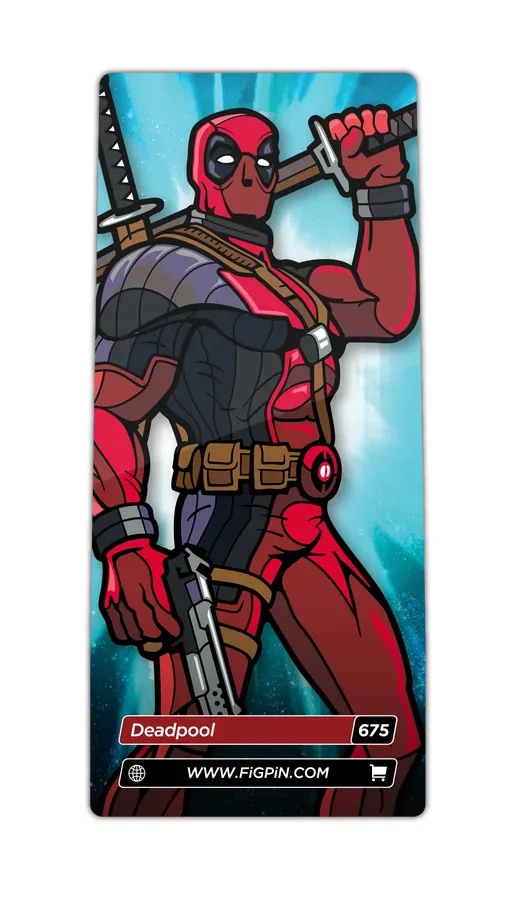FiGPiN Deadpool (0675) Marvel Contest of Champions 3-Inch Enamel Pin, image 2