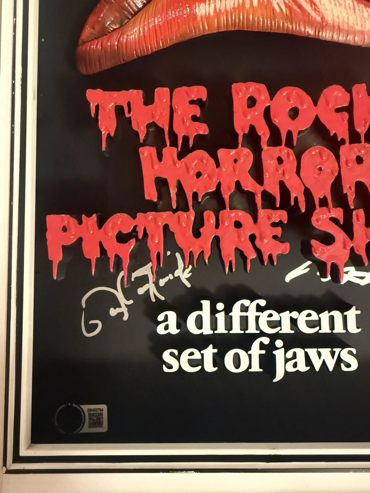 The Rocky Horror cast signed 3D Wall Poster Curry,Sarandon,Bostwick,Hinwood JSA, изображение 5