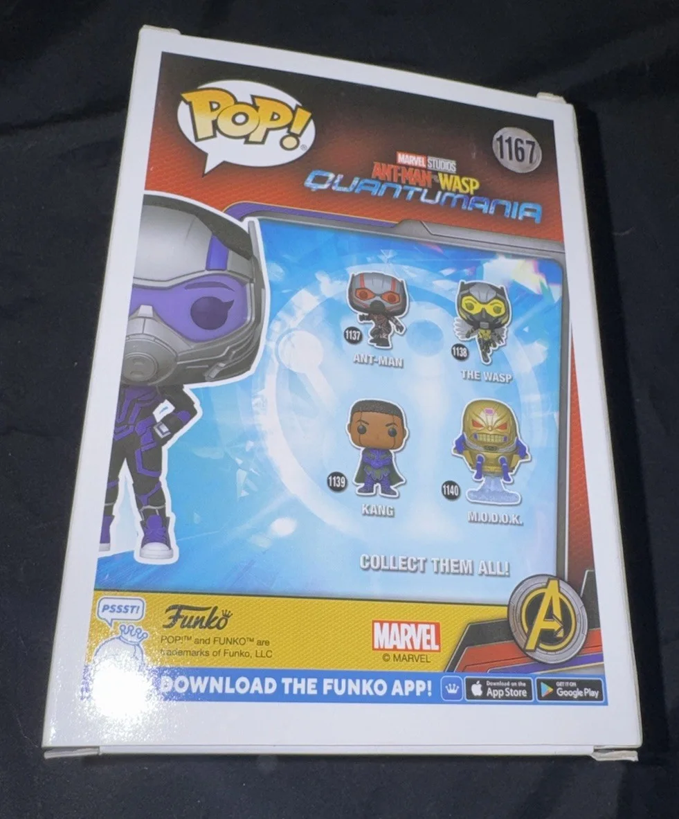 Kathryn Newton — Kathryn Newton signed Cassie Lang funko pop 1167 Ant-Man poster photo, image 3