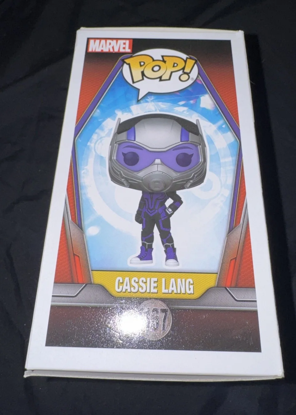 Kathryn Newton — Kathryn Newton signed Cassie Lang funko pop 1167 Ant-Man poster photo, image 4