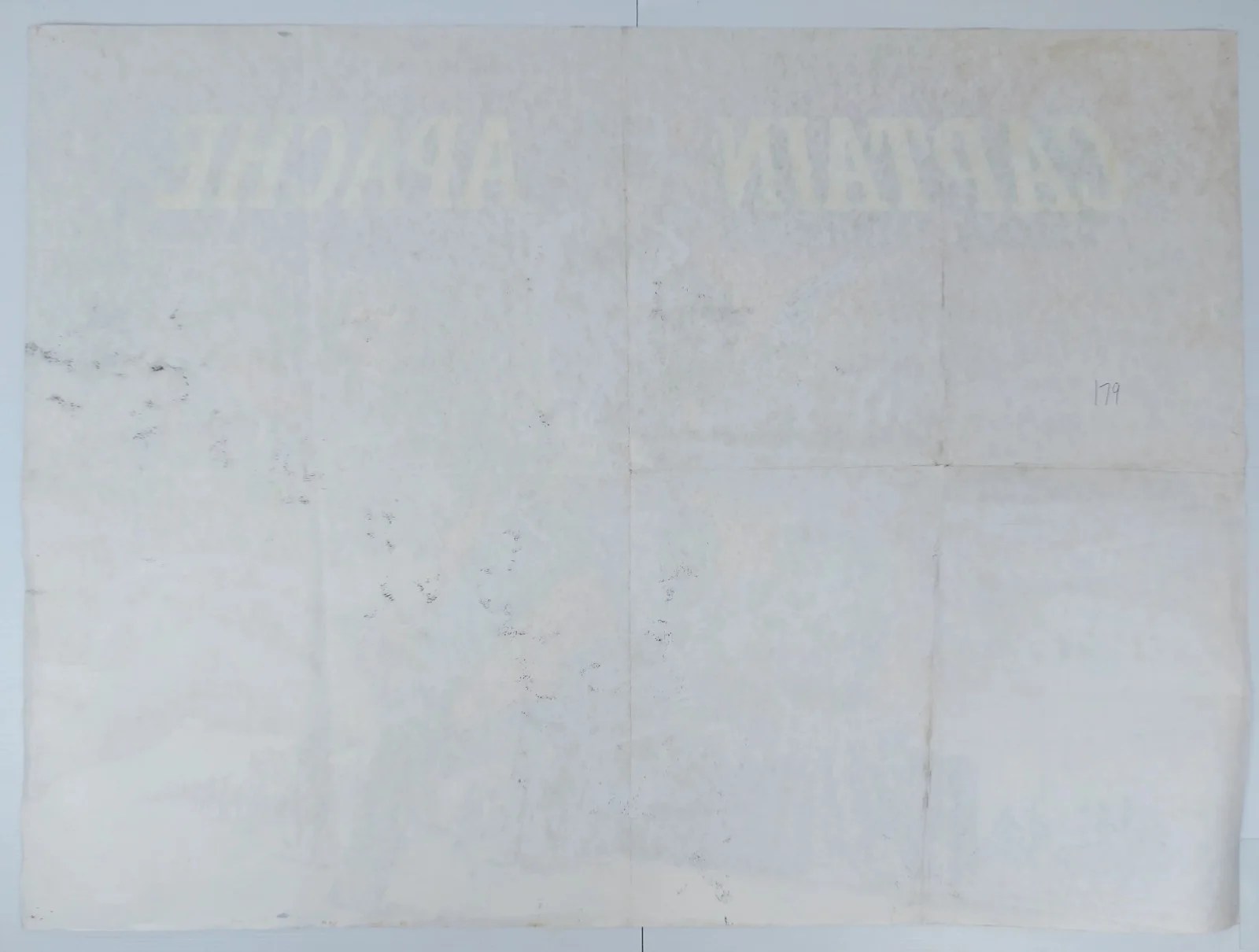 CAPTAIN APACHE ORIGINAL UK QUAD FILM POSTER 1971, image 2