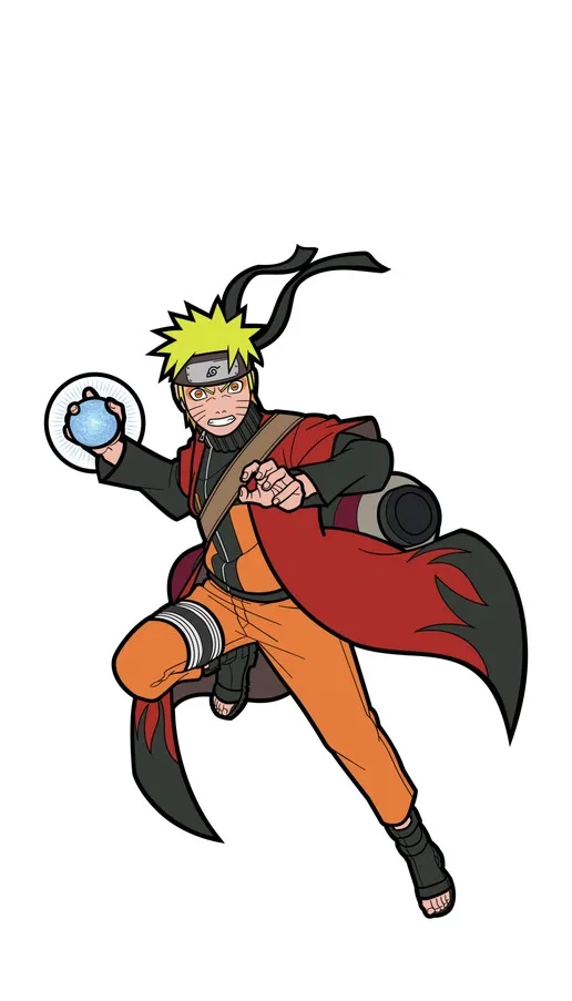 FiGPiN Naruto (1110) Naruto Shippuden 3-Inch Enamel Pin, image 4