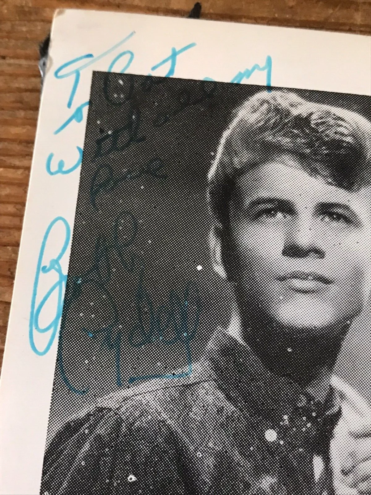 Signed Bobby Rydell National Fan Club Postcard photo photograph teen idol, изображение 2
