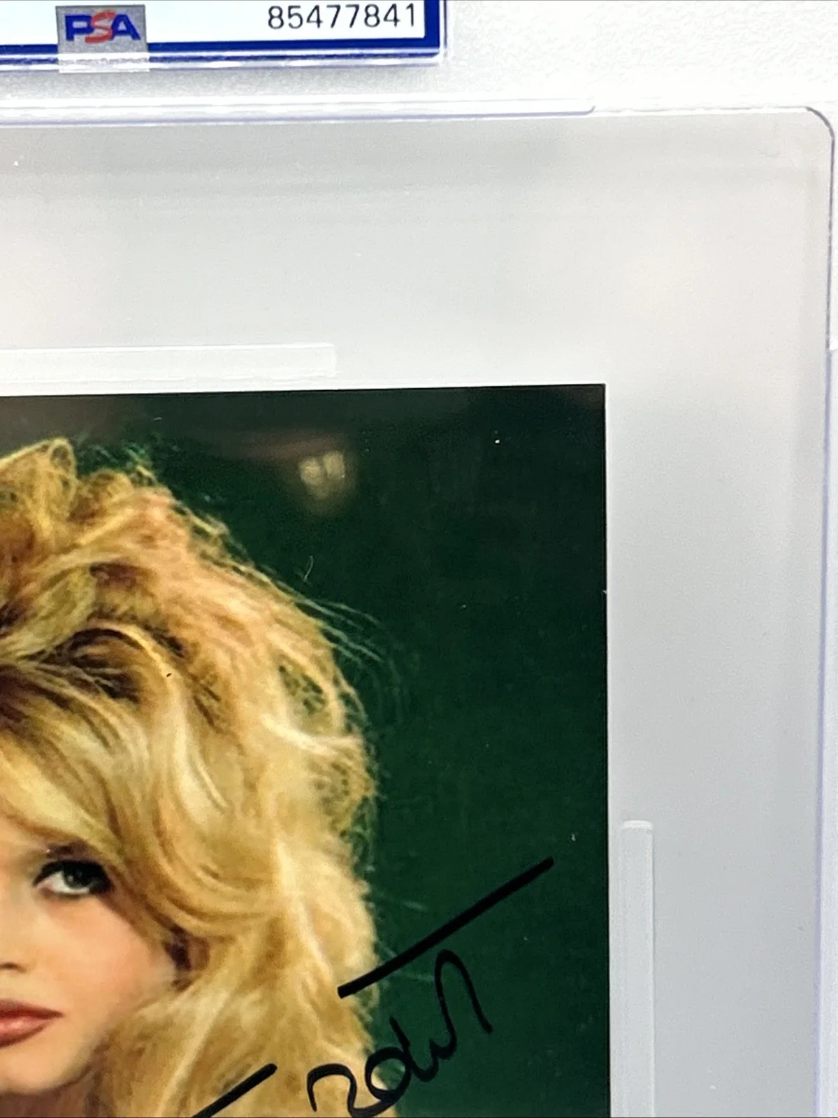 Brigitte Bardot Authentic Hand Signed 4x6 Photo PSA/DNA Authentic, image 3