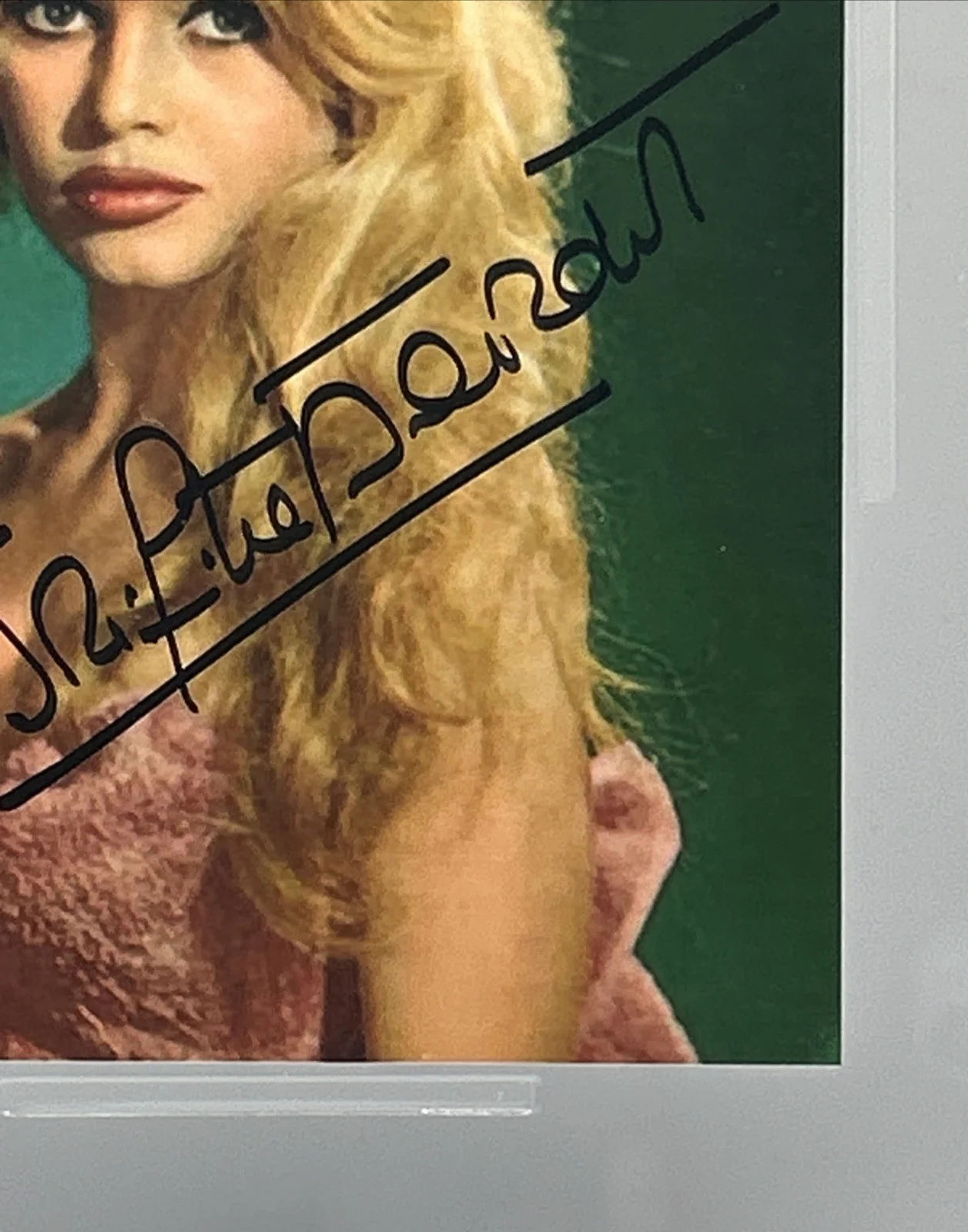 Brigitte Bardot Authentic Hand Signed 4x6 Photo PSA/DNA Authentic, image 4