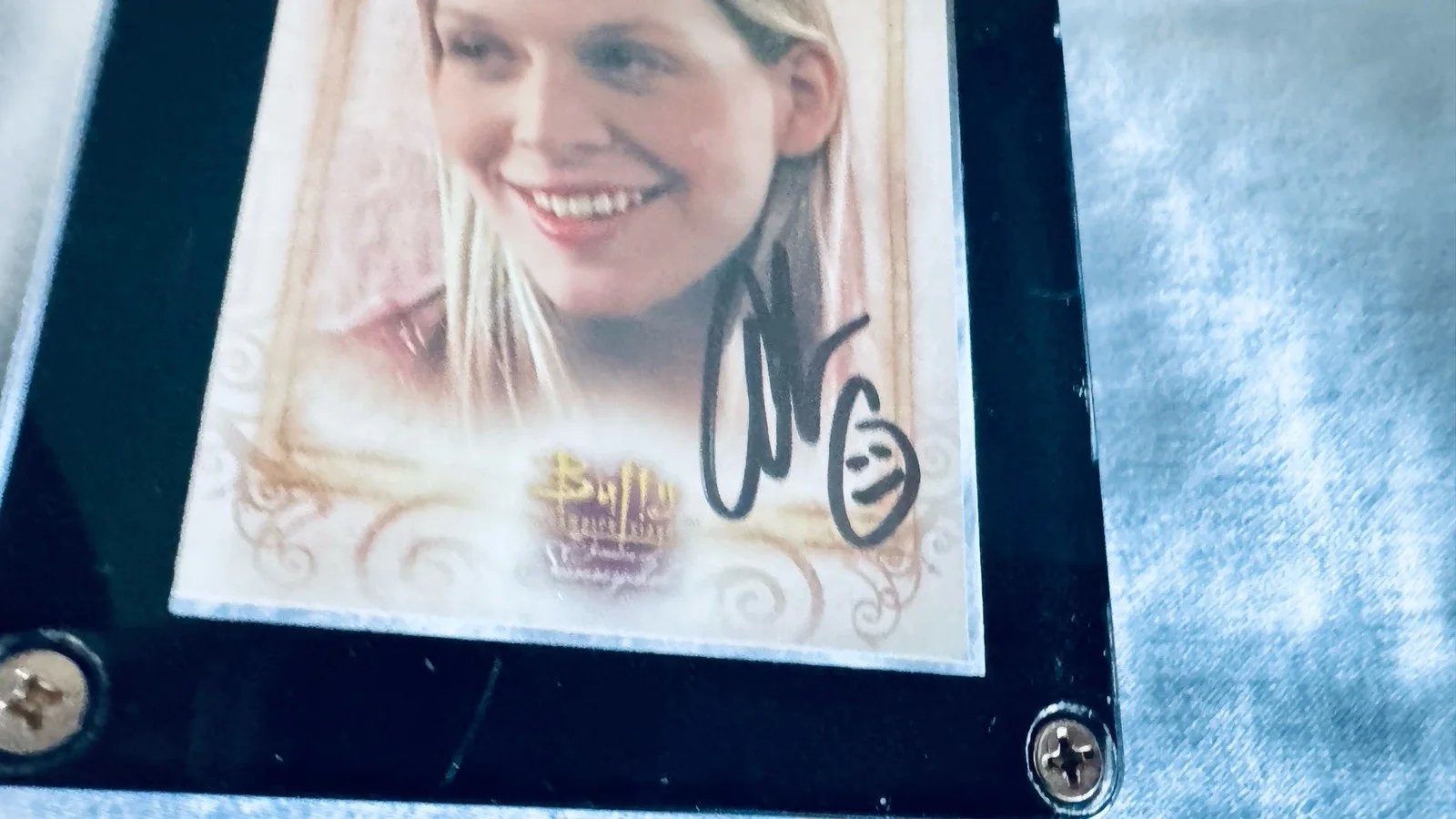 Alyson Hannigan Amber Benson — SIGNED Lot Buffy The Vampire Slayer Autograph Card Alyson Hannigan Amber Benson, изображение 3