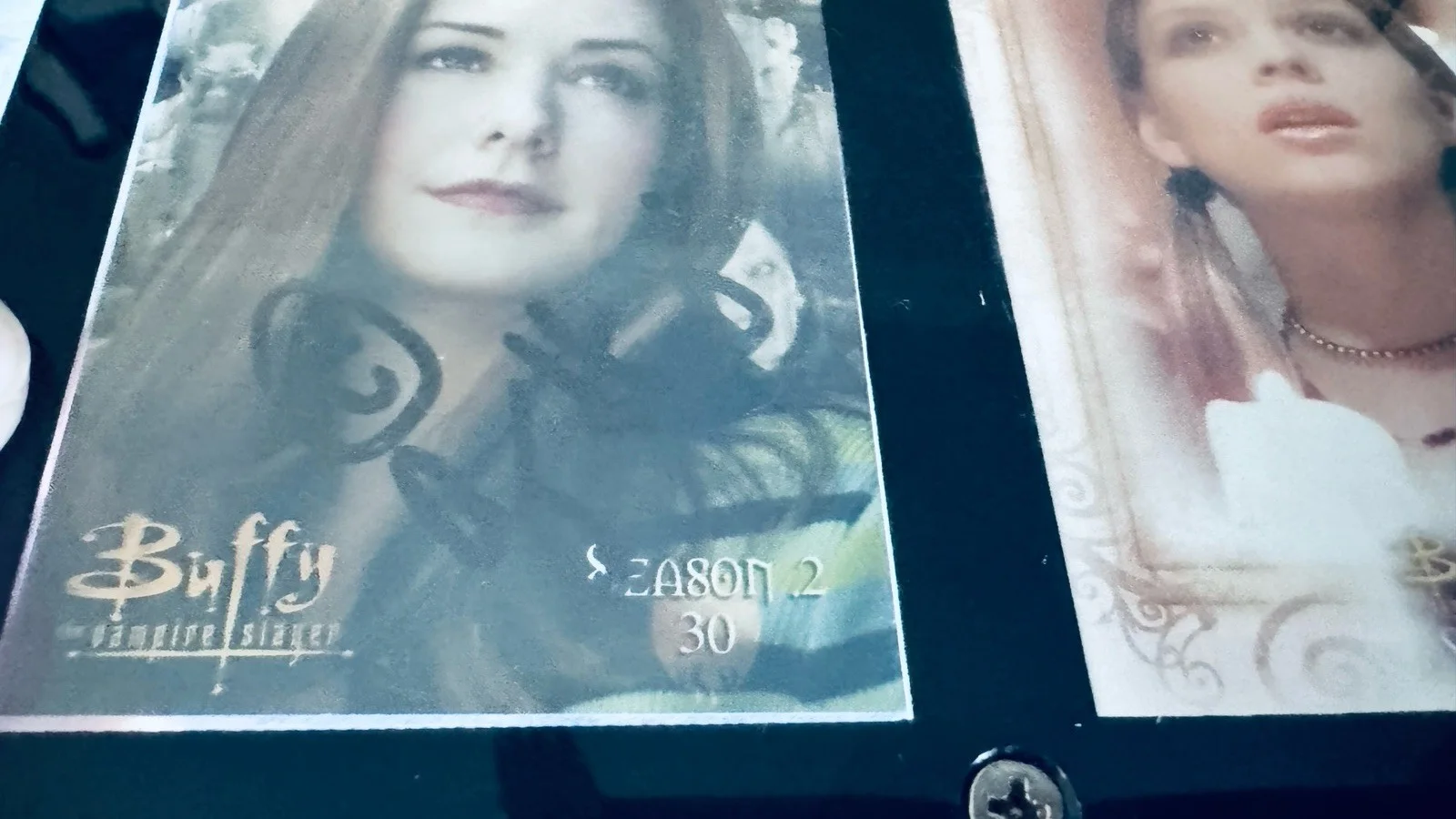 Alyson Hannigan Amber Benson — SIGNED Lot Buffy The Vampire Slayer Autograph Card Alyson Hannigan Amber Benson, изображение 2