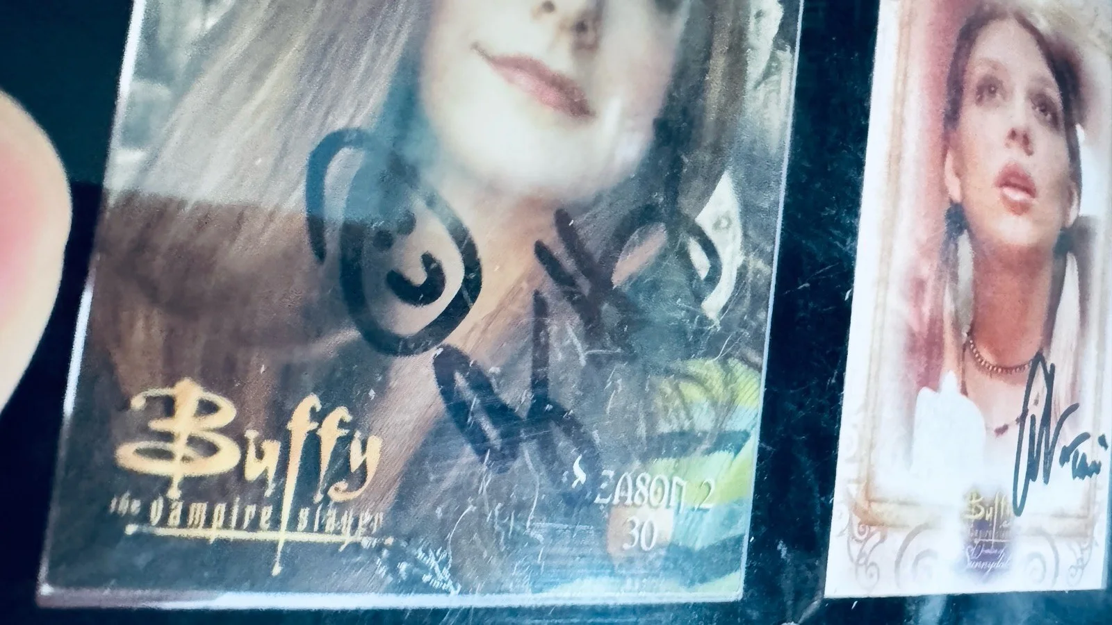 Alyson Hannigan Amber Benson — SIGNED Lot Buffy The Vampire Slayer Autograph Card Alyson Hannigan Amber Benson, изображение 3