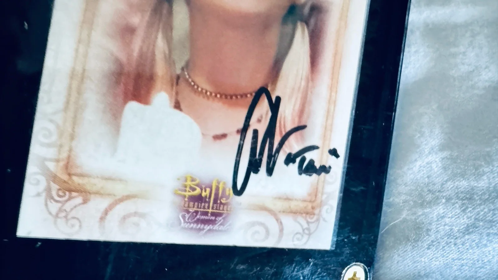 Alyson Hannigan Amber Benson — SIGNED Lot Buffy The Vampire Slayer Autograph Card Alyson Hannigan Amber Benson, изображение 4