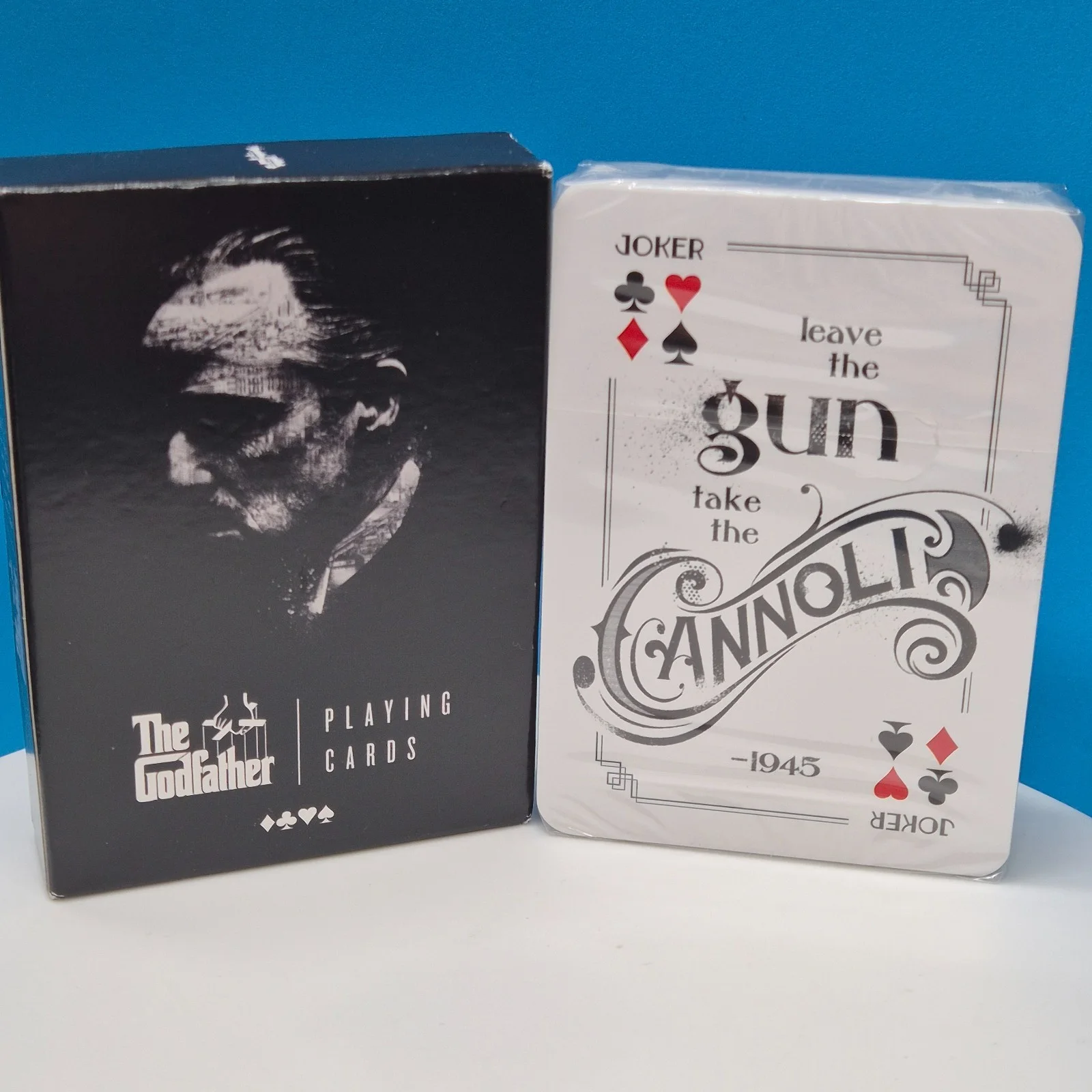 The Godfather Deck of Playing Cards & Dog Tags Mafia Collectors Merchandise, изображение 2
