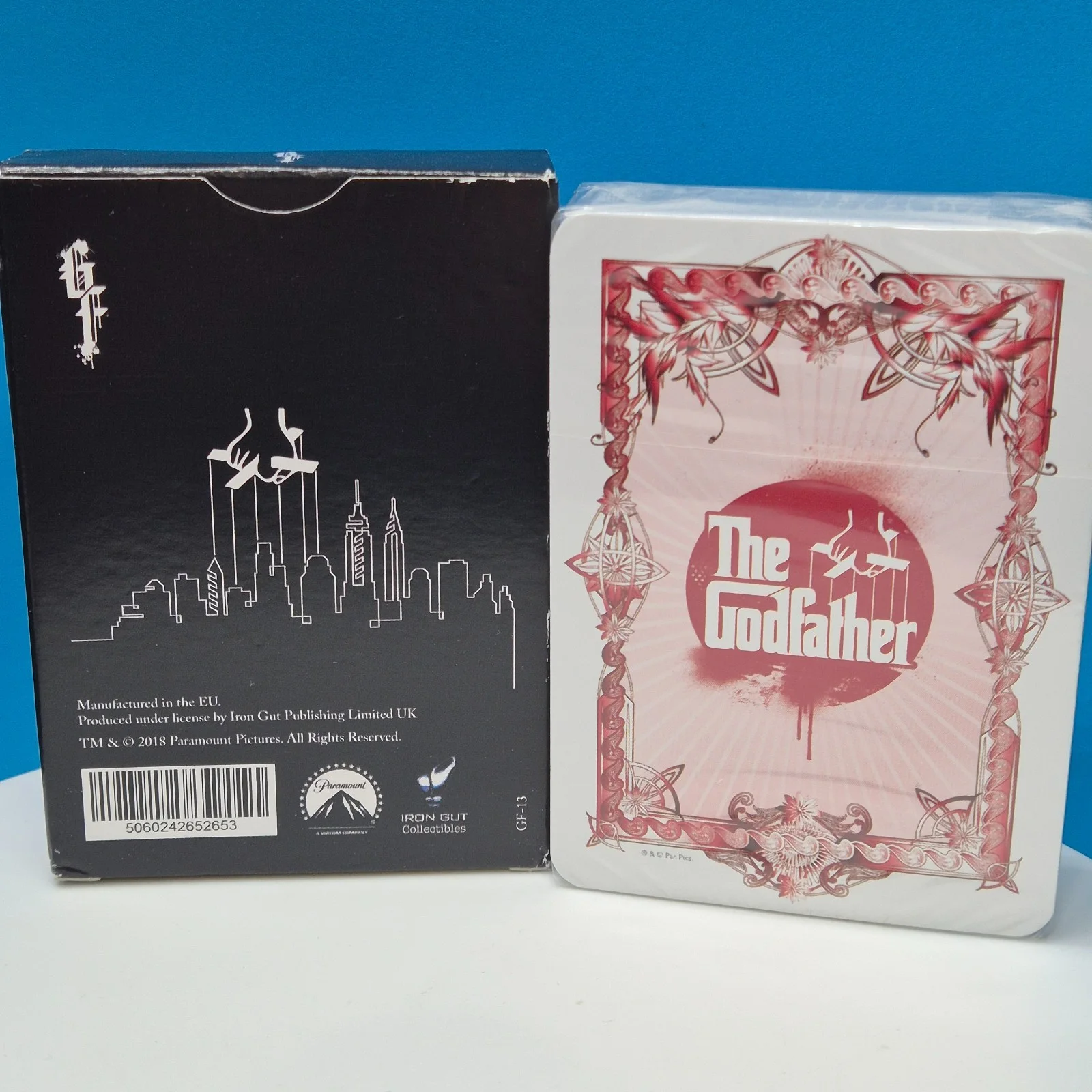The Godfather Deck of Playing Cards & Dog Tags Mafia Collectors Merchandise, изображение 3