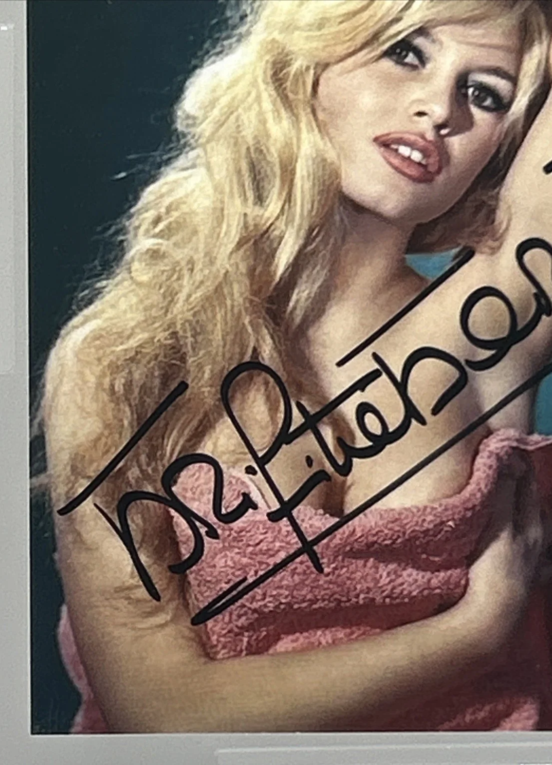 Brigitte Bardot Authentic Hand Signed 4x6 Photo PSA/DNA Authentic, image 2
