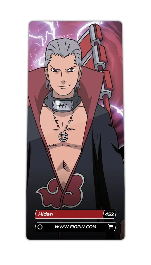 FiGPiN Hidan (0452) Naruto Shippuden 3-Inch Enamel Pin, изображение 2