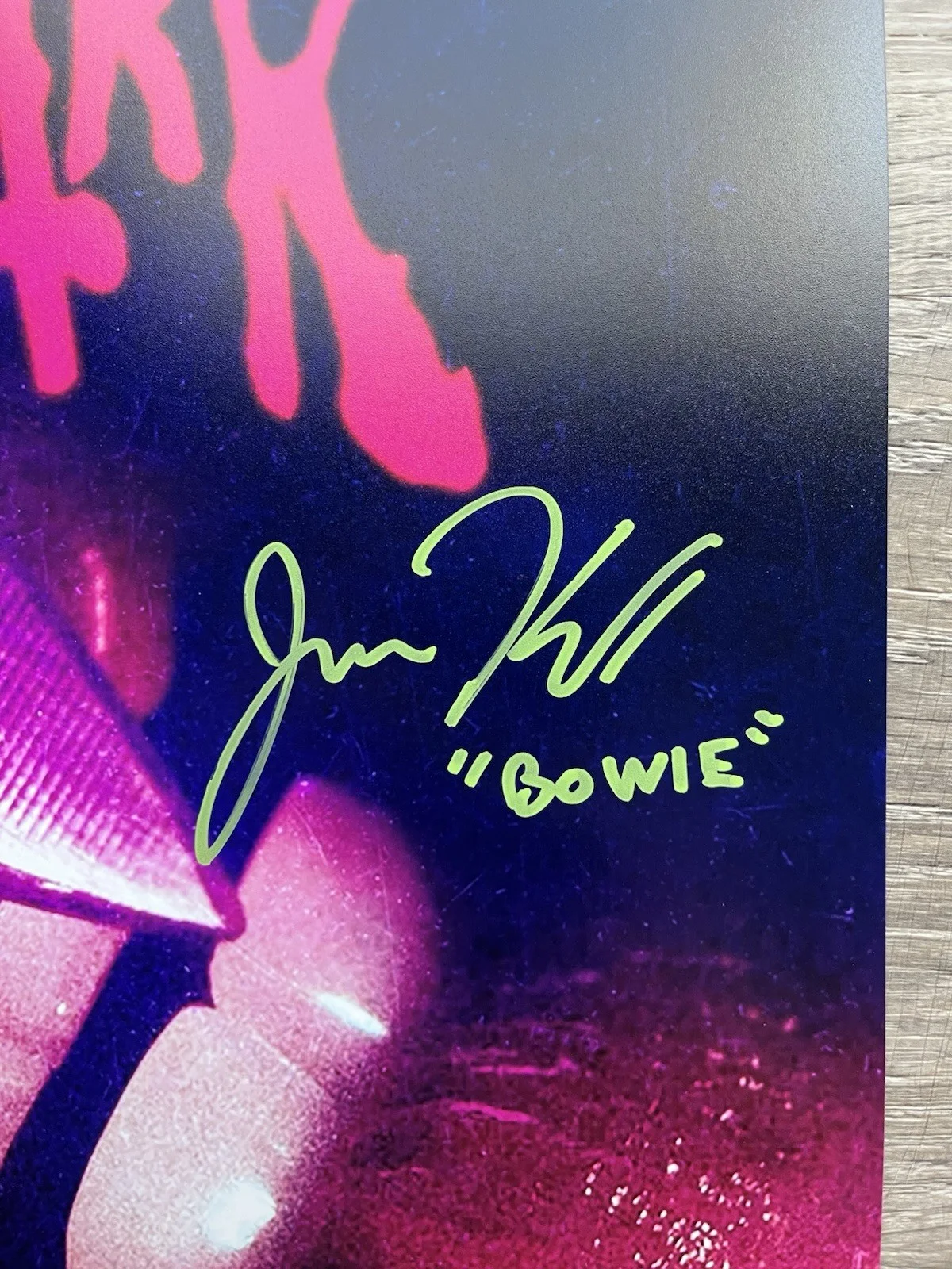 Jenna Kanell — Jenna Kanell Signed Faceless After Dark 11x17 Photo JSA COA Bowie Terrifier, image 4