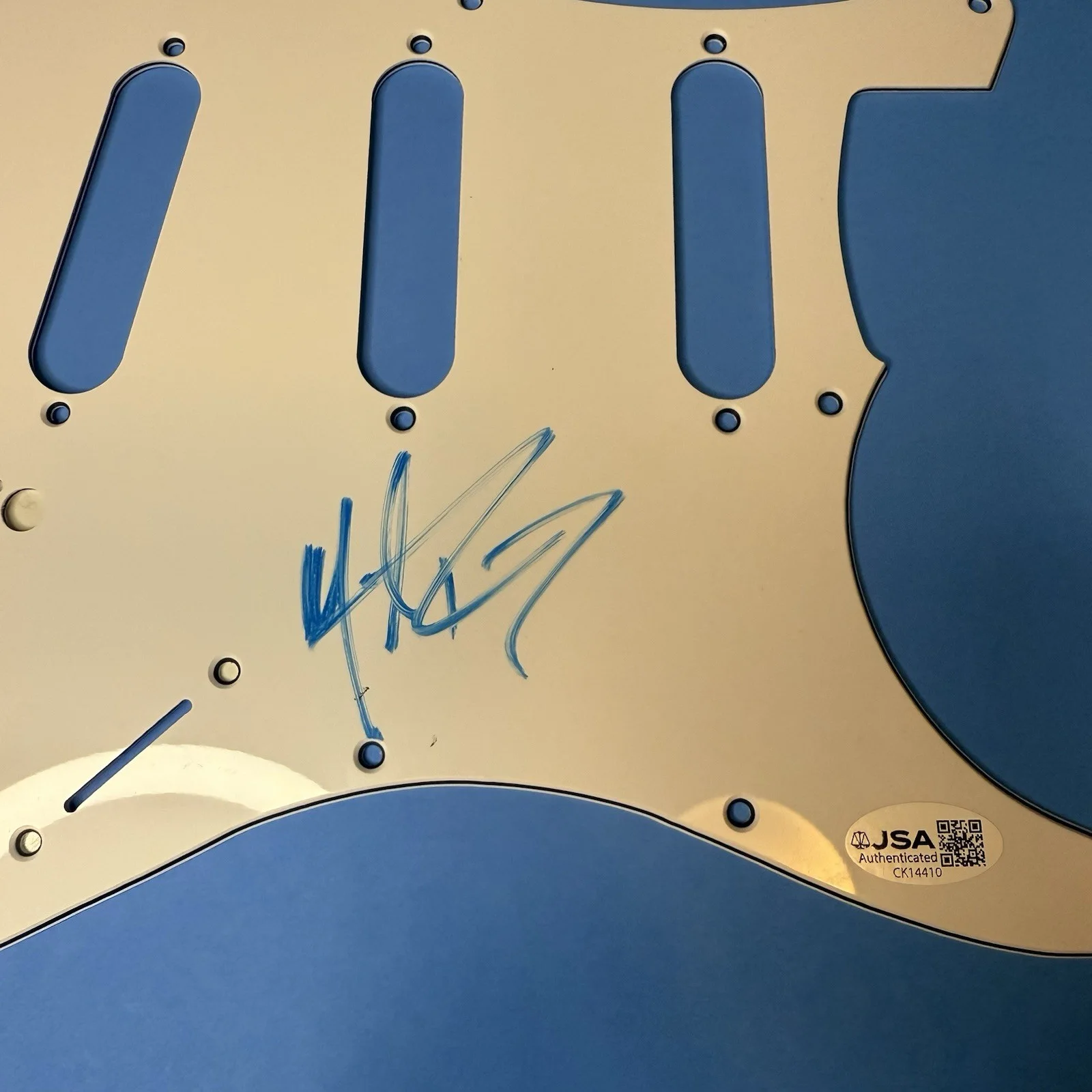 Michael Ray Signed Electric Pickguard Autographed Country Singer JSA COA, image 2