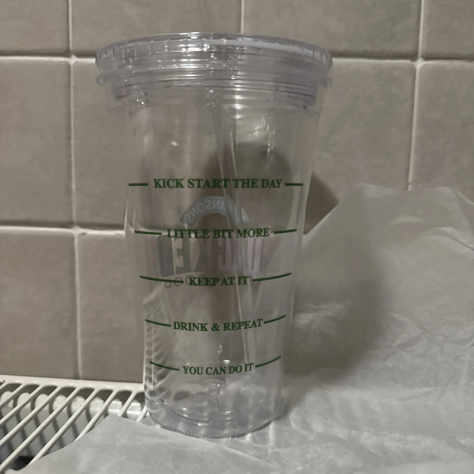 Wicked For Good Robinsons Promotional Cup Rare, image 2