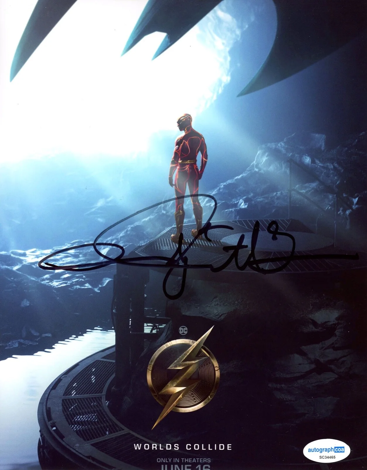 ANDY MUSCHIETTI — Andy Muschietti signed "THE FLASH" 8x10 Photo h EXCT PROOF Welcome To Derry ACOA, изображение 4