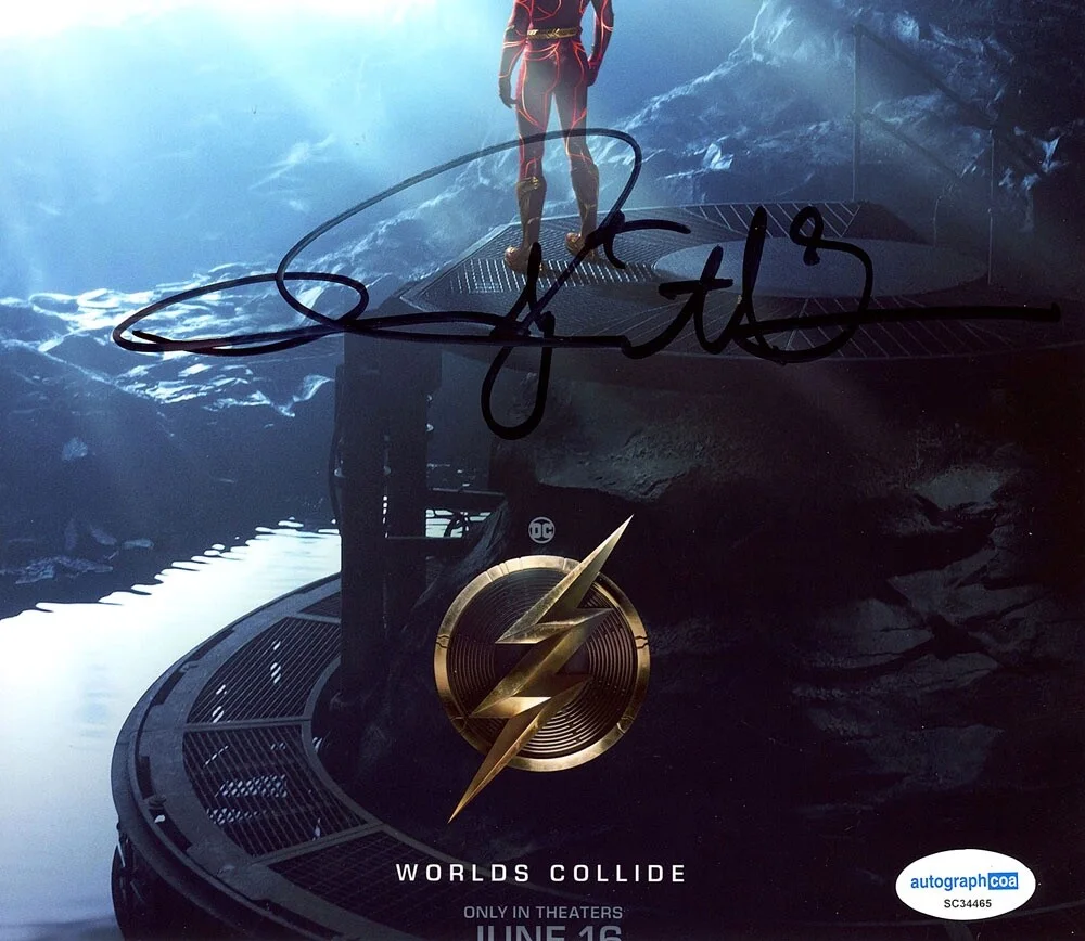 ANDY MUSCHIETTI — Andy Muschietti signed "THE FLASH" 8x10 Photo h EXCT PROOF Welcome To Derry ACOA, изображение 5