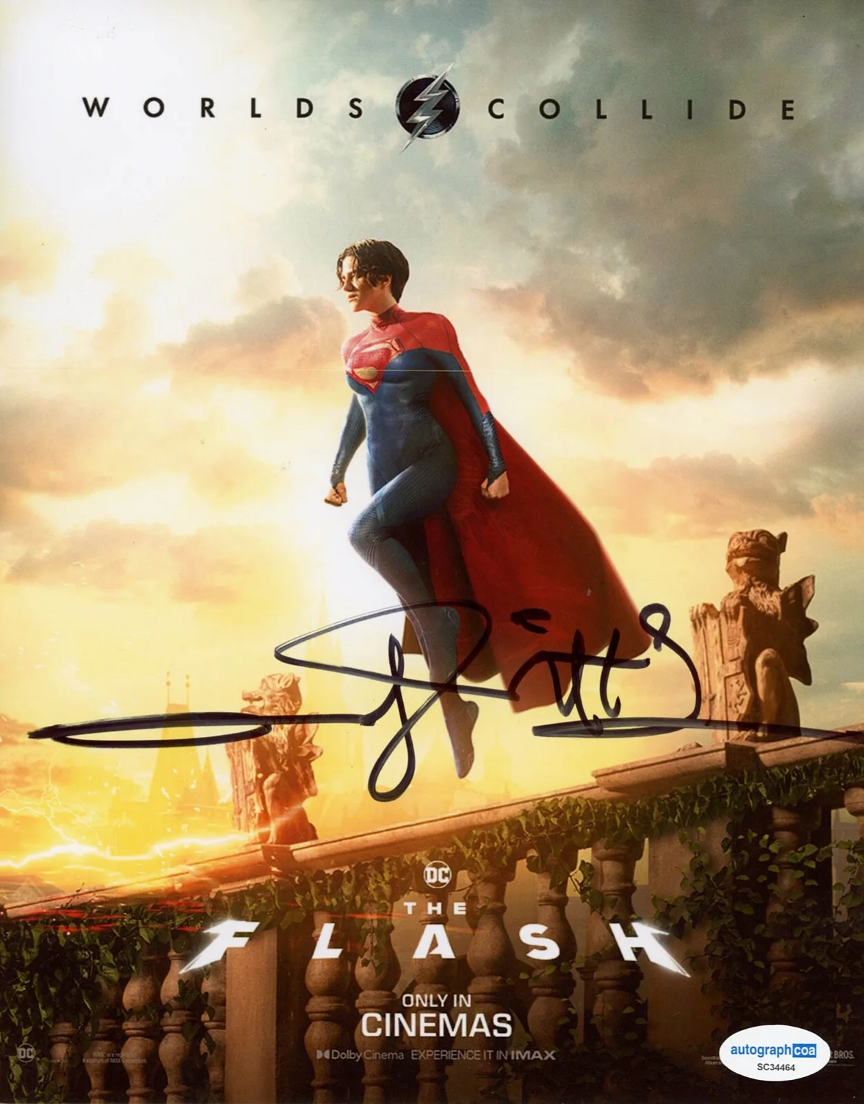 ANDY MUSCHIETTI — Andy Muschietti signed "THE FLASH" 8x10 Photo g EXACT PROOF Supergirl ACOA COA, изображение 4