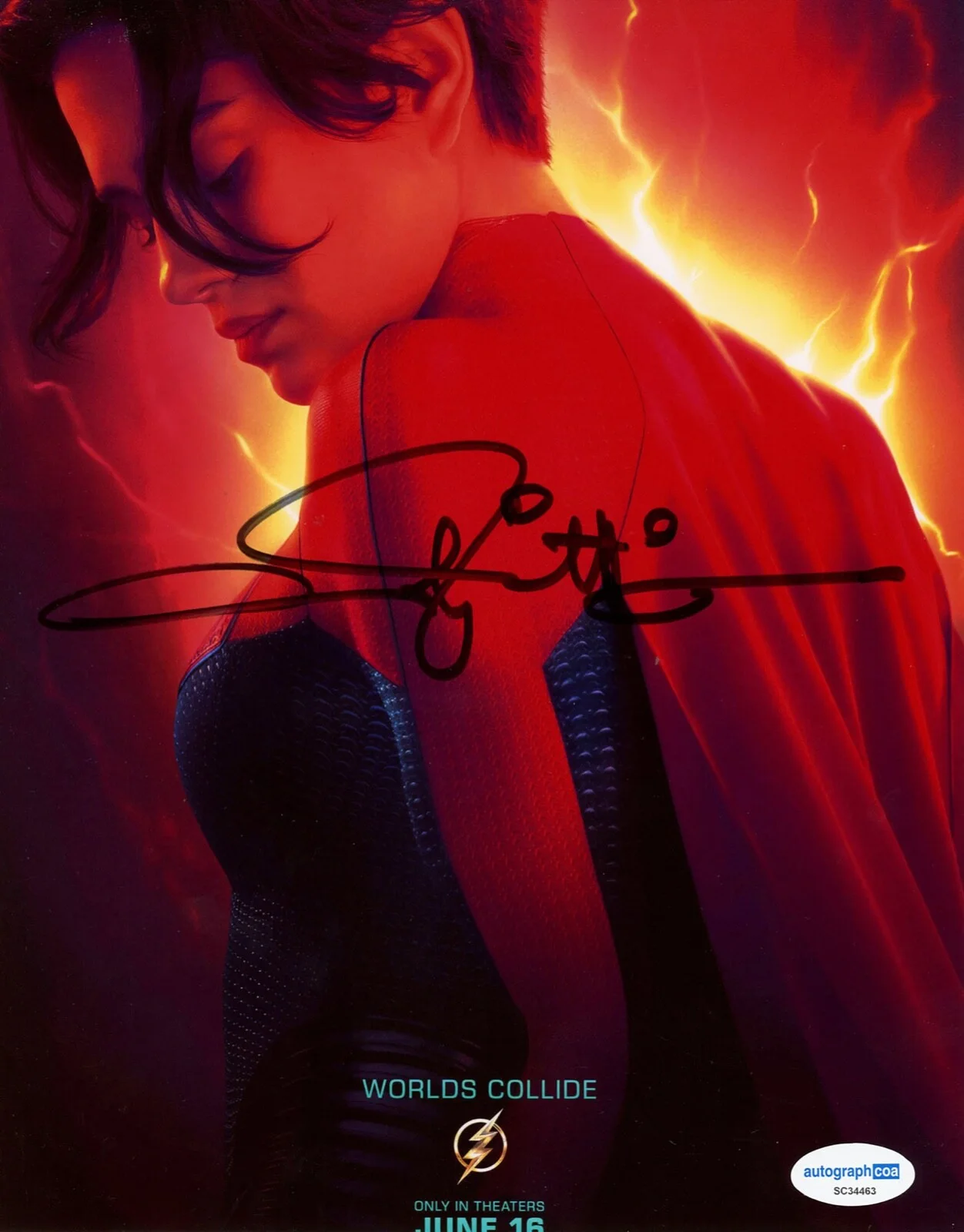 ANDY MUSCHIETTI — Andy Muschietti signed "THE FLASH" 8x10 Photo f EXACT PROOF Supergirl ACOA COA, изображение 4
