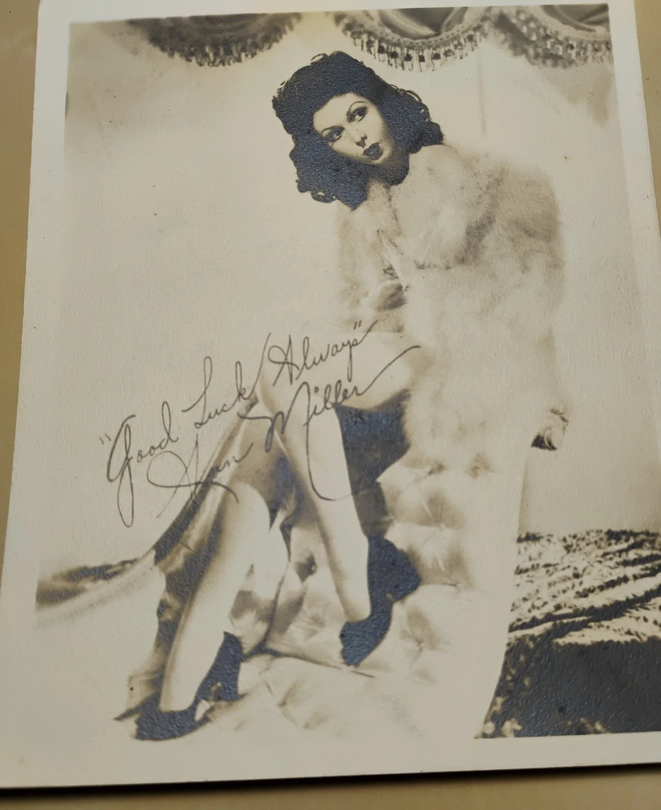 Ann Miller — Ann Miller Actress Dancer 4 x 5 autographed photo, image 4