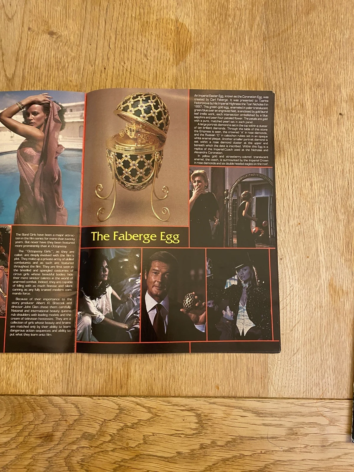 JAMES BOND 007 - OCTOPUSSY ORIGINAL FILM BROCHURE - 1981, image 4